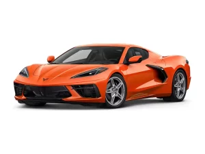 chevrolet corvette c8 2025 màu cam