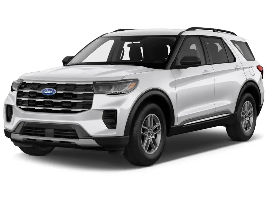 Ford Explorer 2025 trắng