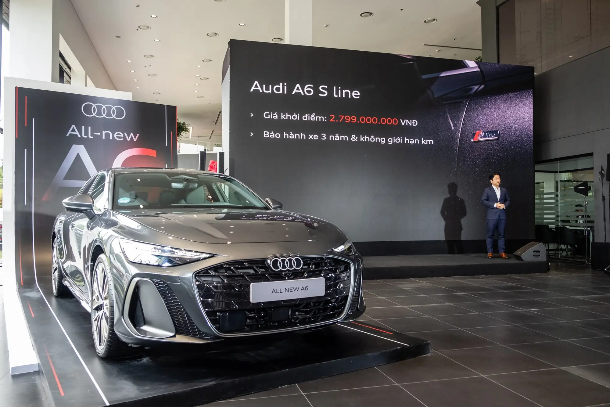 Audi A6 thế hệ mới ra mắt tại Việt Nam