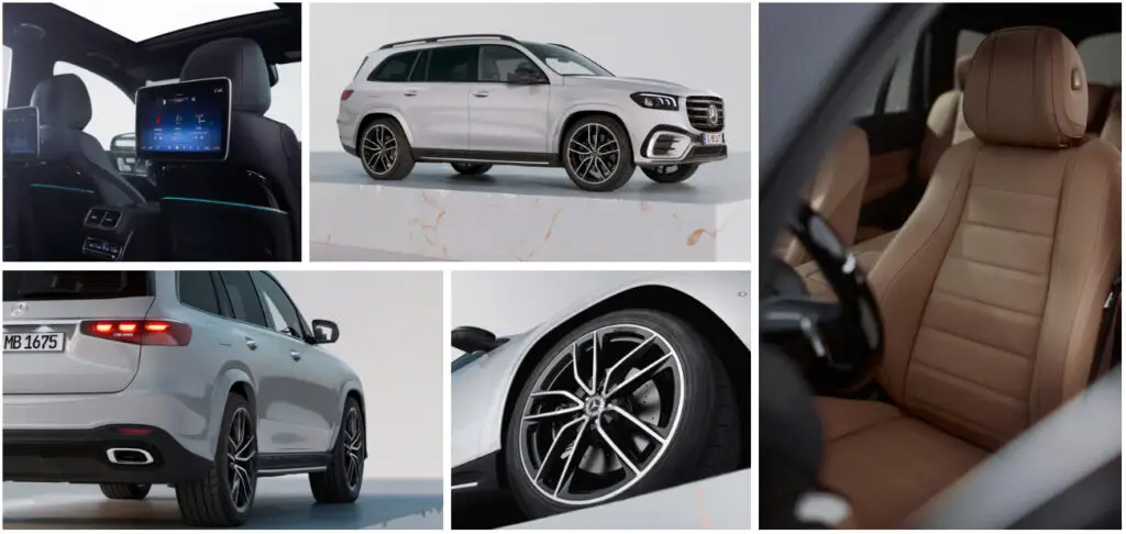 Khoang nội thất Mercedes GLS 2025