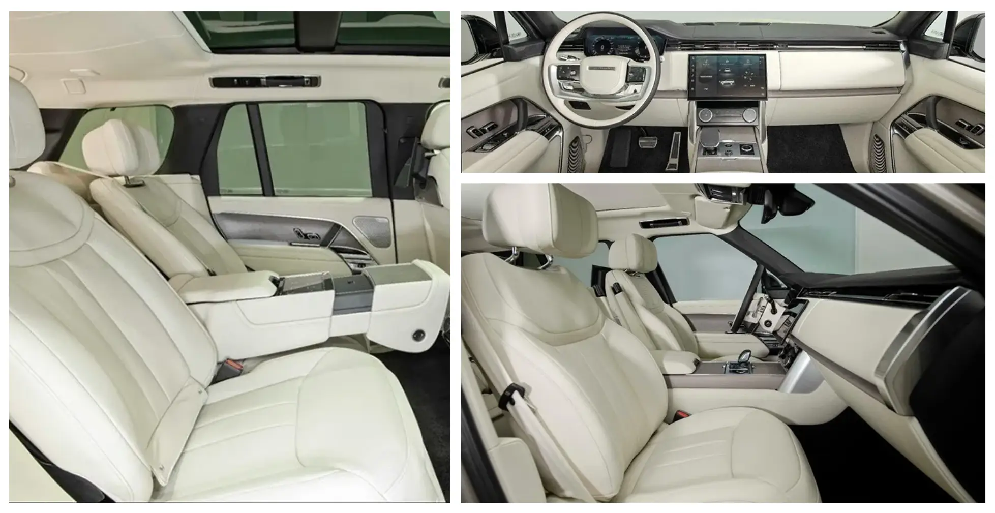 Nội thất Range Rover 2025 cao cấp