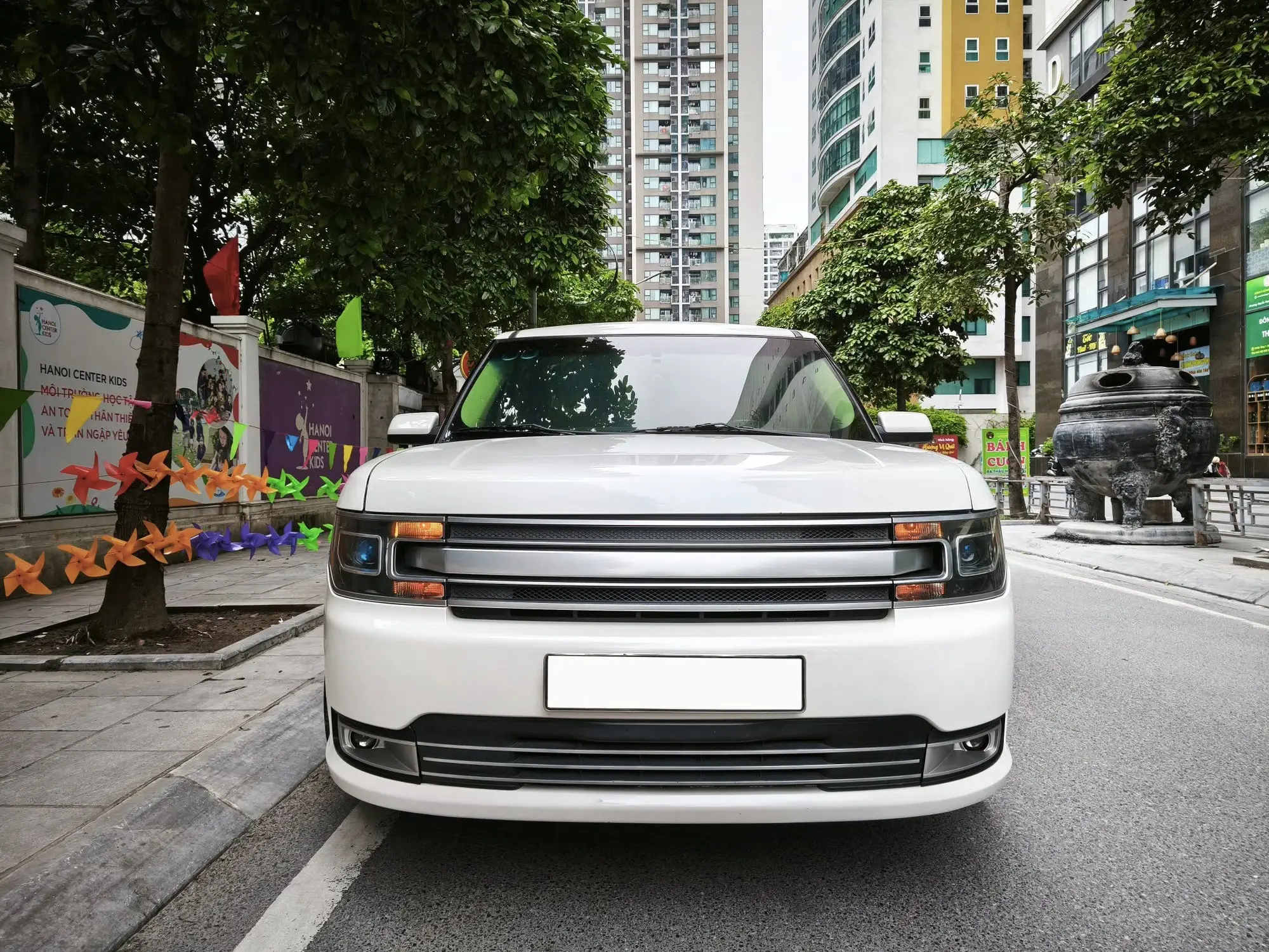 Thiết kế hình hộp đặc trưng của Ford Flex