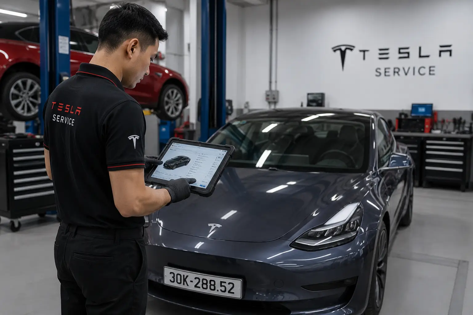 Vấn đề bảo dưỡng và sửa chữa xe Tesla nhập Mỹ